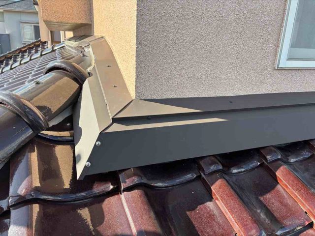 小郡市の板金カバー施工完了