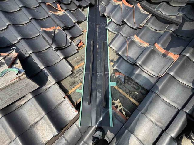 筑紫野市で谷板金新設
