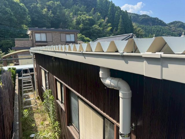 太宰府市で雨樋工事