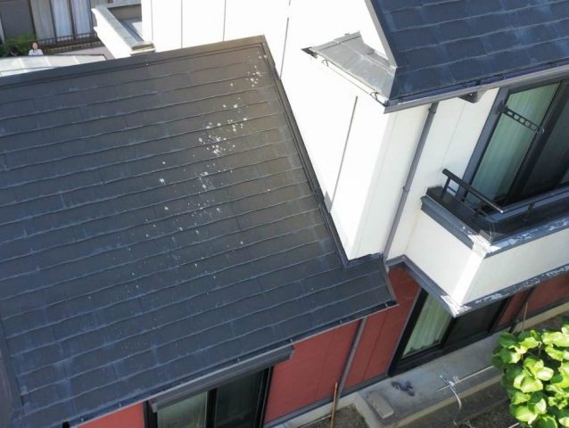 太宰府市の劣化した外壁と屋根