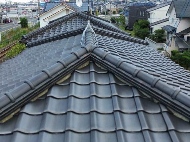 筑紫野市の空き家屋根調査