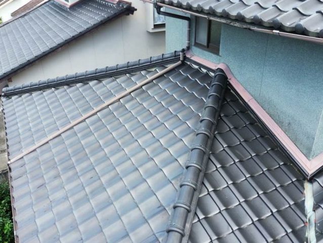 筑紫野市の空き家の屋根調査