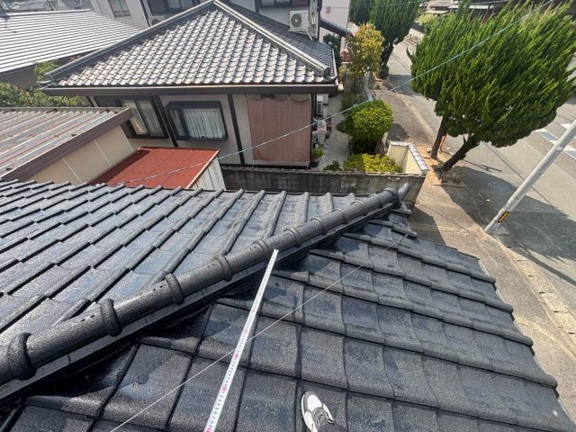 太宰府市で屋根を調査