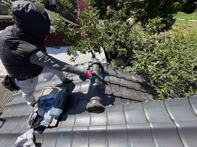 筑紫野市で屋根の清掃