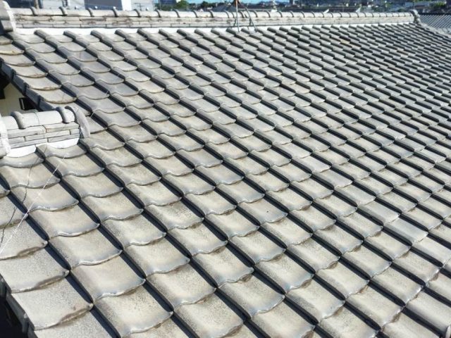 太宰府市で瓦屋根を調査