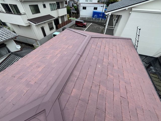筑紫野市で調査したスレート屋根