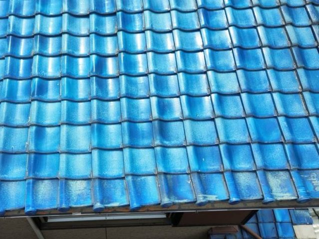 筑紫野市で調査した瓦屋根