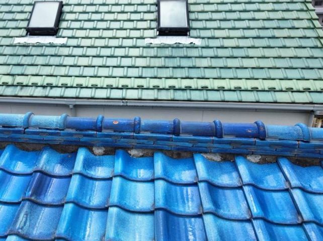 筑紫野市で確認した漆喰の劣化