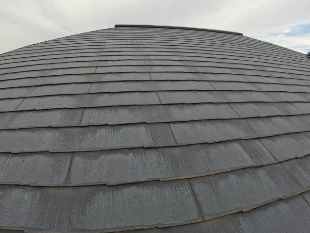小郡市でスレートの劣化を確認