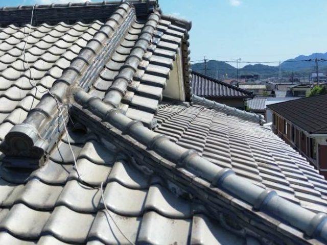 小郡市で見つかった漆喰の崩れ