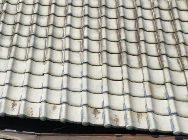 小郡市で瓦屋根の劣化を確認