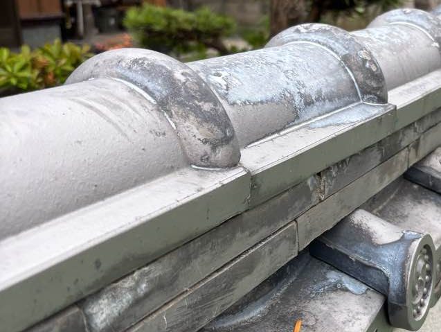 太宰府市で調べた笠木瓦