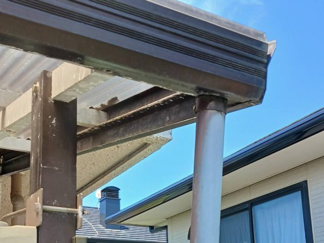 太宰府市で調査した波板のフレーム