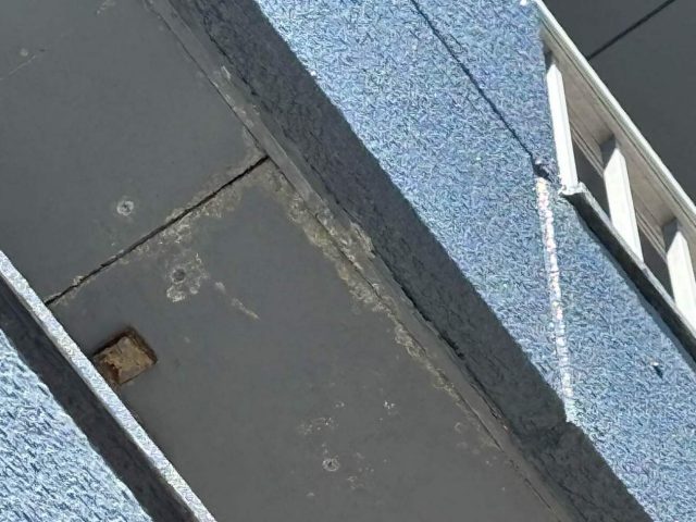 小郡市のアパートで劣化を確認