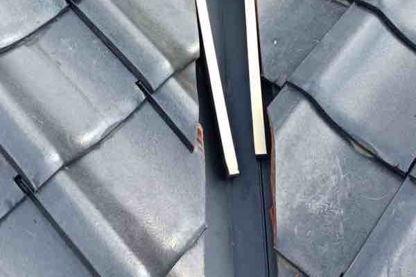 太宰府市で谷板金の取り替えが完了