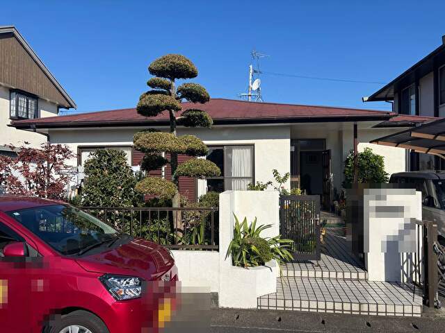 太宰府市で屋根を調査した住宅