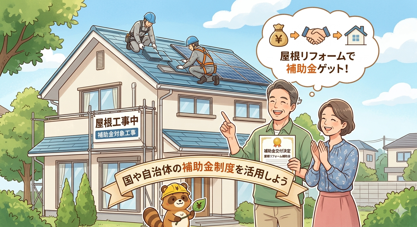 筑紫野市屋根の補助金