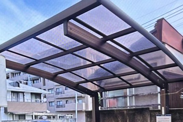 福岡市早良区調査で撮影したサイクルポートのポート