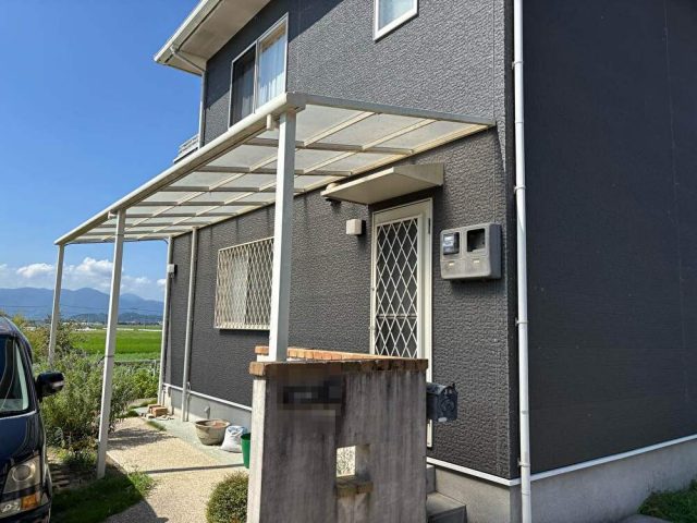 糸島市で屋根と外壁を調査