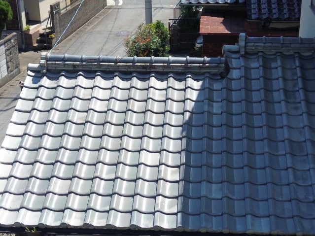 筑紫野市の瓦屋根の点検