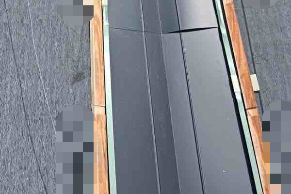 太宰府市で交換した谷板金