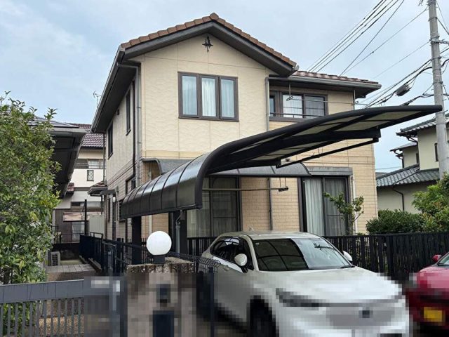 太宰府市で外壁を調査した住宅