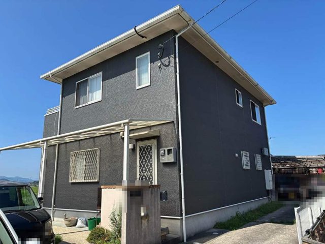 糸島市の屋根・外壁調査でスレート屋根の経年劣化が発覚！苔・カビ・ひび割れの深刻な症状とは