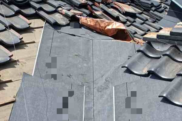 小郡市で防水紙新設