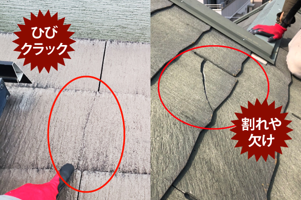 スレート劣化